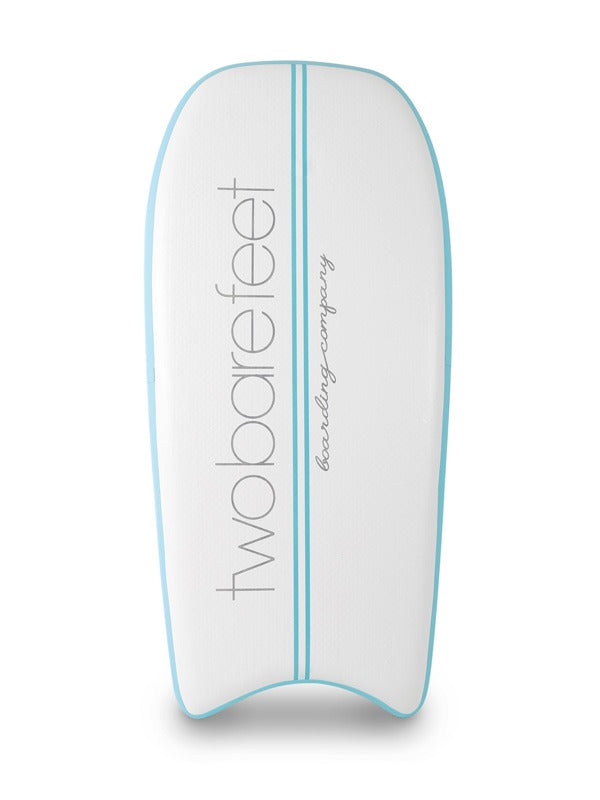 Two Bare Feet Boarding Co. 44" Inflatable Bodyboard Double Pack (Aqua)