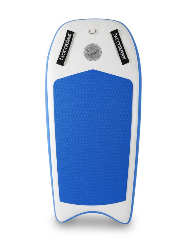 Two Bare Feet Boarding Co. 44" Inflatable Bodyboard Double Pack (Blue)
