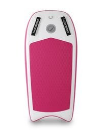 Two Bare Feet Boarding Co. 44" Inflatable Bodyboard Double Pack (Pink)