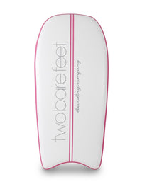 Two Bare Feet Boarding Co. 44" Inflatable Bodyboard Double Pack (Pink)