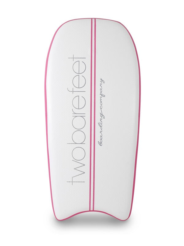 Two Bare Feet Boarding Co. 44" Inflatable Bodyboard Double Pack (Pink)