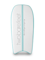 Two Bare Feet Boarding Co. 44" Inflatable Bodyboard Double Pack (Teal)