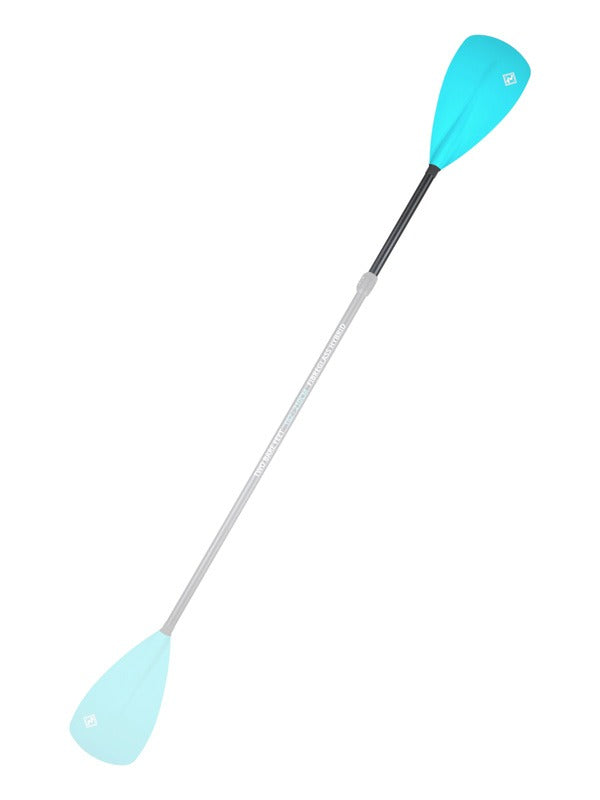Two Bare Feet Fibreglass SUP to Kayak Double Ended Paddle Extension - Additional Blade Only (Aqua)