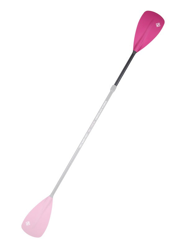 Two Bare Feet Fibreglass SUP to Kayak Double Ended Paddle Extension - Additional Blade Only (Raspberry)