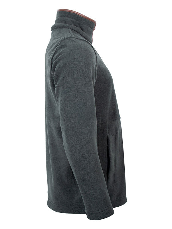 Unisex Full Zip Fleece (Khaki)