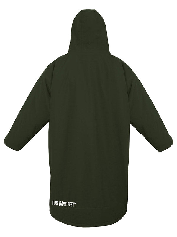 Two Bare Feet Kids Weatherproof Changing Robe with Changing Mat (Khaki/Raspberry)