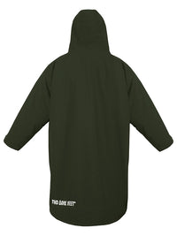 Two Bare Feet Kids Weatherproof Changing Robe with Changing Mat (Khaki/Grey)