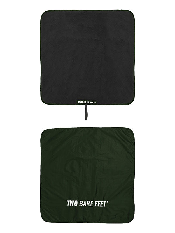 Two Bare Feet Weatherproof Changing Robe with Changing Mat (Khaki/Black)