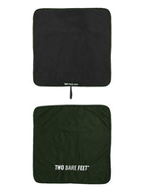 Two Bare Feet Kids Weatherproof Changing Robe with Changing Mat (Khaki/Black)