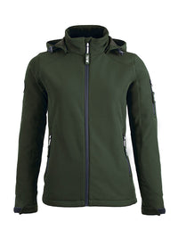 Womens Softshell Waterproof Jacket (Khaki)
