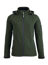 Womens Softshell Waterproof Jacket (Khaki)