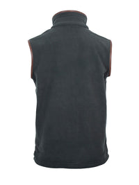 Unisex Gilet Full Zip Fleece (Khaki)