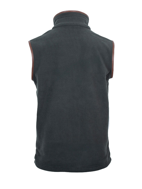 Unisex Gilet Full Zip Fleece (Khaki)