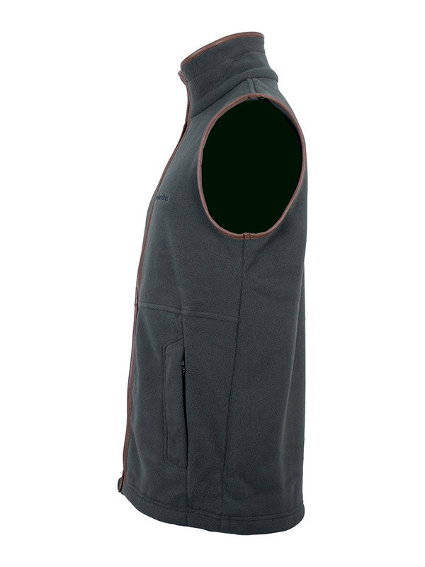 Unisex Gilet Full Zip Fleece (Khaki)