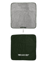 Two Bare Feet Weatherproof Changing Robe with Changing Mat (Khaki/Grey)
