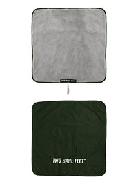 Two Bare Feet Weatherproof Changing Robe with Changing Mat (Khaki/Grey)