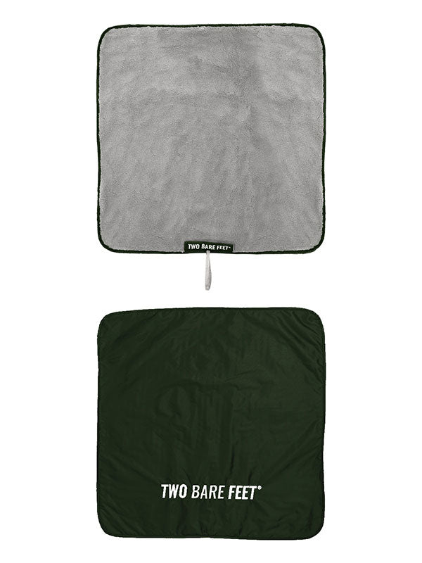 Two Bare Feet Weatherproof Changing Robe with Changing Mat (Khaki/Grey)