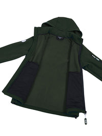 Womens Softshell Waterproof Jacket (Khaki)