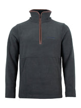 Unisex Quarter Zip Fleece (Khaki)