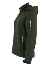 Womens Softshell Waterproof Jacket (Khaki)