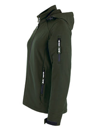 Womens Softshell Waterproof Jacket (Khaki)