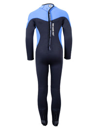 Two Bare Feet SupaFlex 4/3mm Junior Winter Wetsuit (Black/Cornflower Blue)