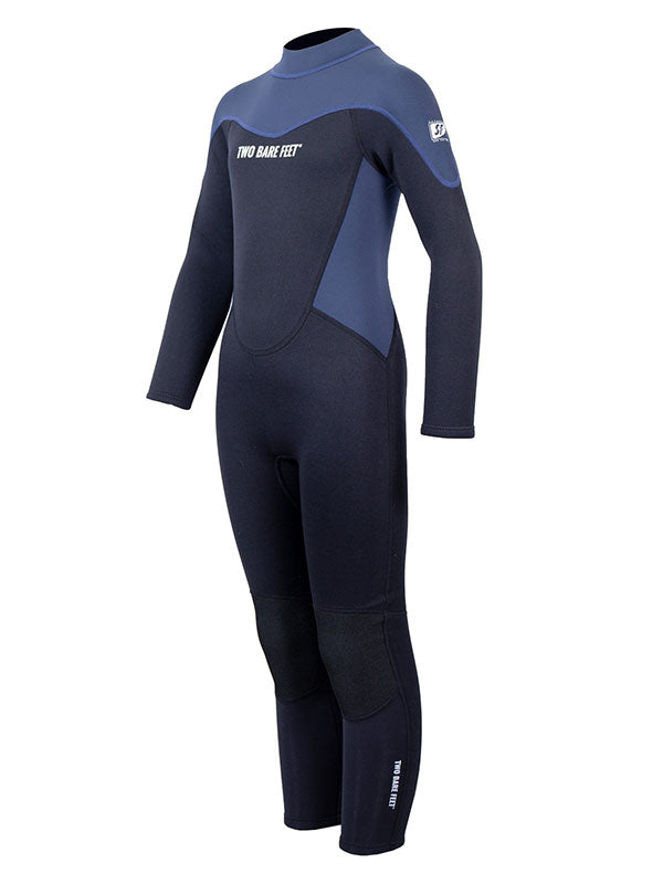 Two Bare Feet SupaFlex 3/2mm Full Length Junior Wetsuit (Black / Navy)