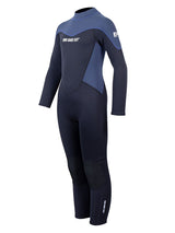 Two Bare Feet SupaFlex 4/3mm Junior Winter Wetsuit (Black/Navy)