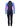 Two Bare Feet Two Tone 2.5mm Full Length Junior Wetsuit (Cornflower Blue / Raspberry)