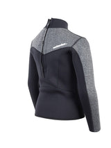 Two Bare Feet Junior Aspect 2.5mm Back Zip Jacket (Black/Grey)