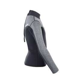 Two Bare Feet Junior Aspect 2.5mm Back Zip Jacket (Black/Grey)