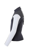 Two Bare Feet Junior Aspect 2.5mm Back Zip Jacket (Black/Grey/Grey)