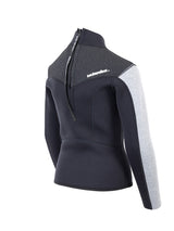 Two Bare Feet Junior Aspect 2.5mm Back Zip Jacket (Black/Grey/Grey)