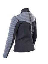 Two Bare Feet Junior Aspect 2.5mm Back Zip Jacket (Black/Grey Stripe)