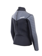 Two Bare Feet Junior Aspect 2.5mm Back Zip Jacket (Black/Grey Stripe)