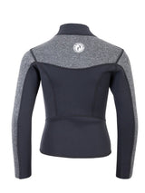Two Bare Feet Junior Aspect Fleece Lined Zipless Thermal 2.5mm Superstretch Wetsuit Top & Pants Set (Black/Grey)