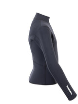Two Bare Feet Junior Aspect Fleece Lined Zipless Thermal 2.5mm Superstretch Wetsuit Top (Black)