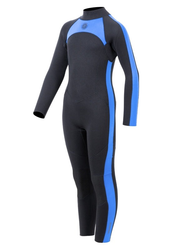 Two Bare Feet Flare 2.5mm Junior Superstretch Wetsuit (Blue)