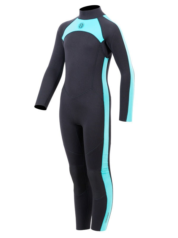 Two Bare Feet Flare 2.5mm Junior Superstretch Wetsuit (Mint)