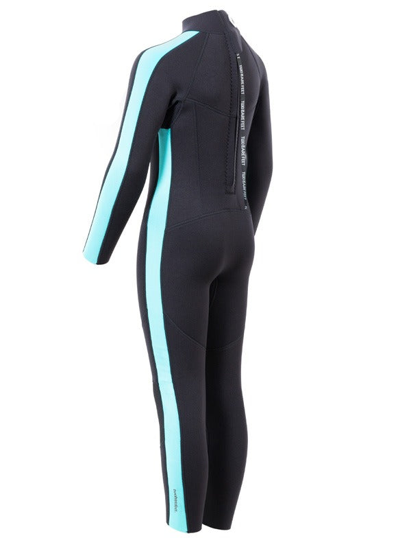 Two Bare Feet Flare 2.5mm Junior Superstretch Wetsuit (Mint)