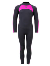 Two Bare Feet Flare 2.5mm Junior Wetsuit (Black/Raspberry)-XL