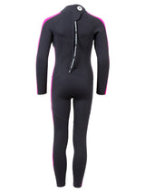 Two Bare Feet Flare 2.5mm Junior Wetsuit (Black/Raspberry)-S