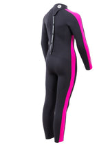 Two Bare Feet Flare 2.5mm Junior Wetsuit (Black/Raspberry)-XL