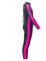 Two Bare Feet Flare 2.5mm Junior Wetsuit (Black/Raspberry)-M