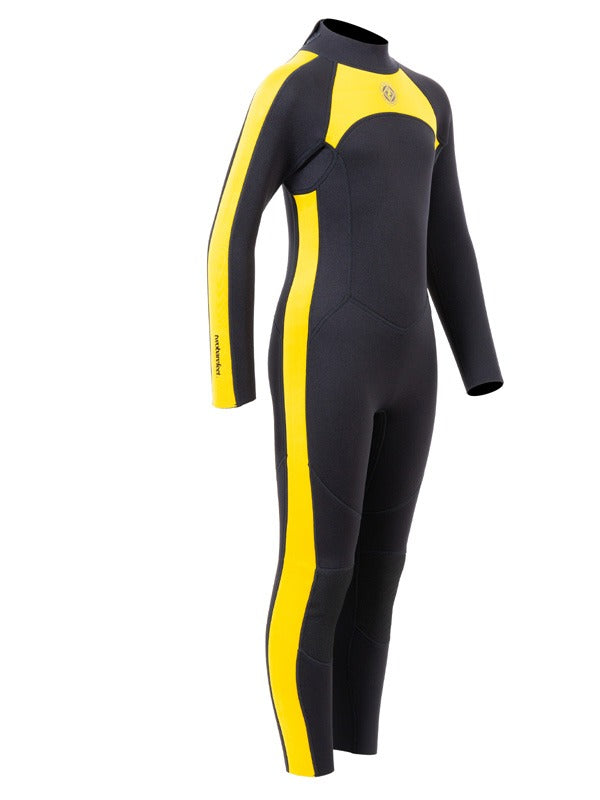 Two Bare Feet Flare 2.5mm Junior Superstretch Wetsuit (Yellow)