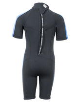Two Bare Feet Flare 2.5mm Junior Superstretch Shorty Wetsuit (Blue)