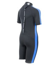 Two Bare Feet Flare 2.5mm Junior Superstretch Shorty Wetsuit (Blue)