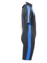 Two Bare Feet Flare 2.5mm Junior Superstretch Shorty Wetsuit (Blue)