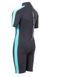 Two Bare Feet Flare 2.5mm Junior Shorty Superstretch Wetsuit (Mint)