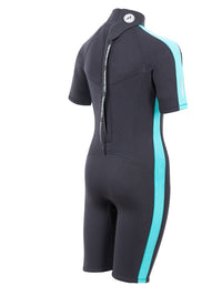 Two Bare Feet Flare 2.5mm Junior Shorty Superstretch Wetsuit (Mint)